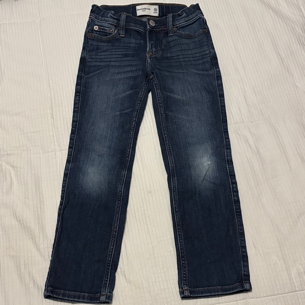 Abercrombie Kids Dark Blue Skinny Jeans 5/6 Long